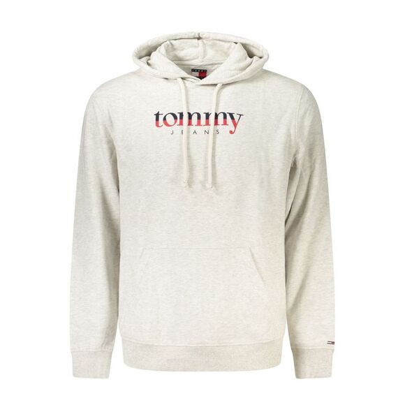 Tommy Hilfiger Gray Cotton Mens Men's Hoodie